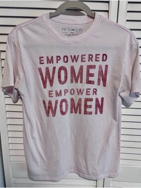 Fifth Sun Light Pink 'Empowered Women Empower Women' Graphic Tee